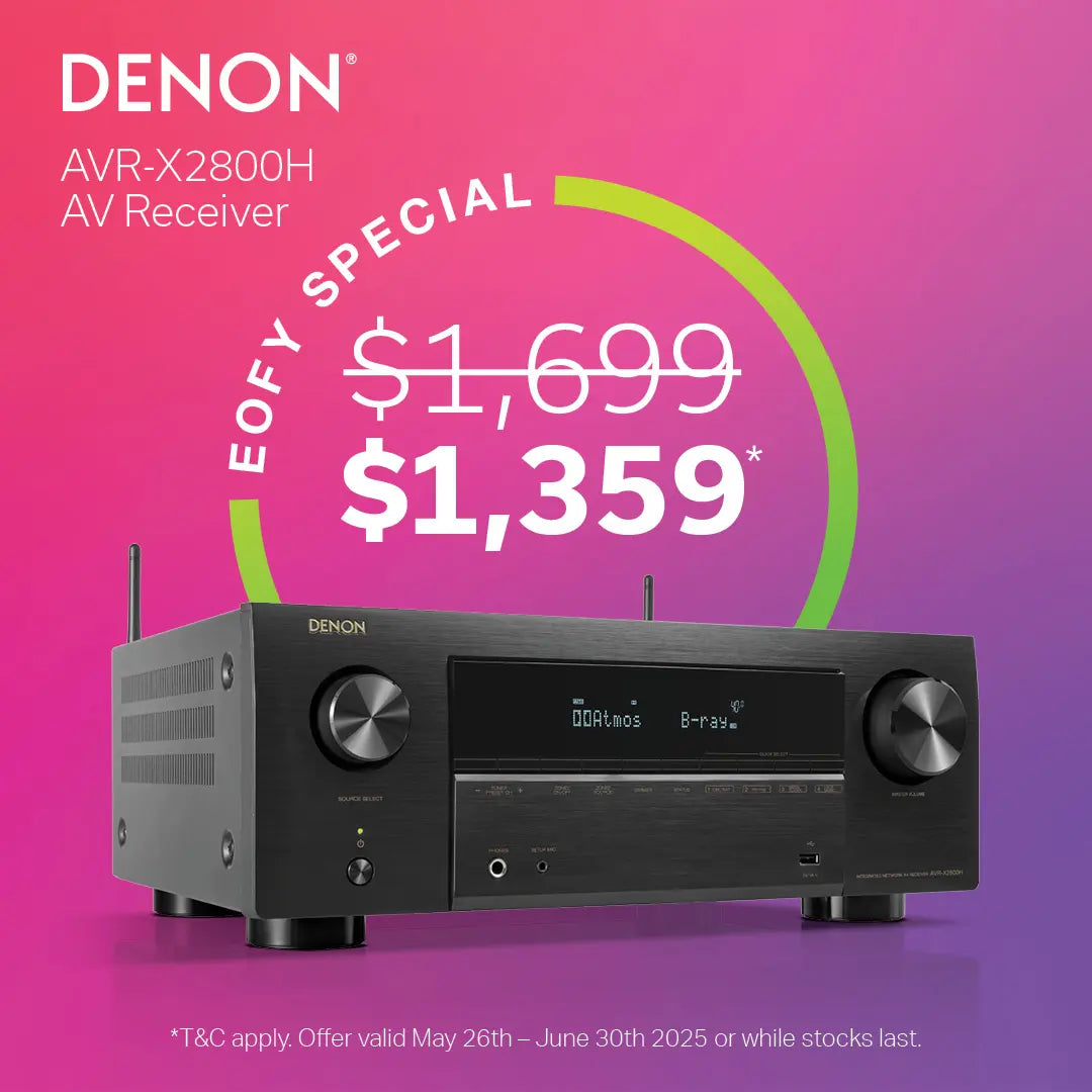 Denon AVRX-2800H 95W x 7 Ch 8K AVR