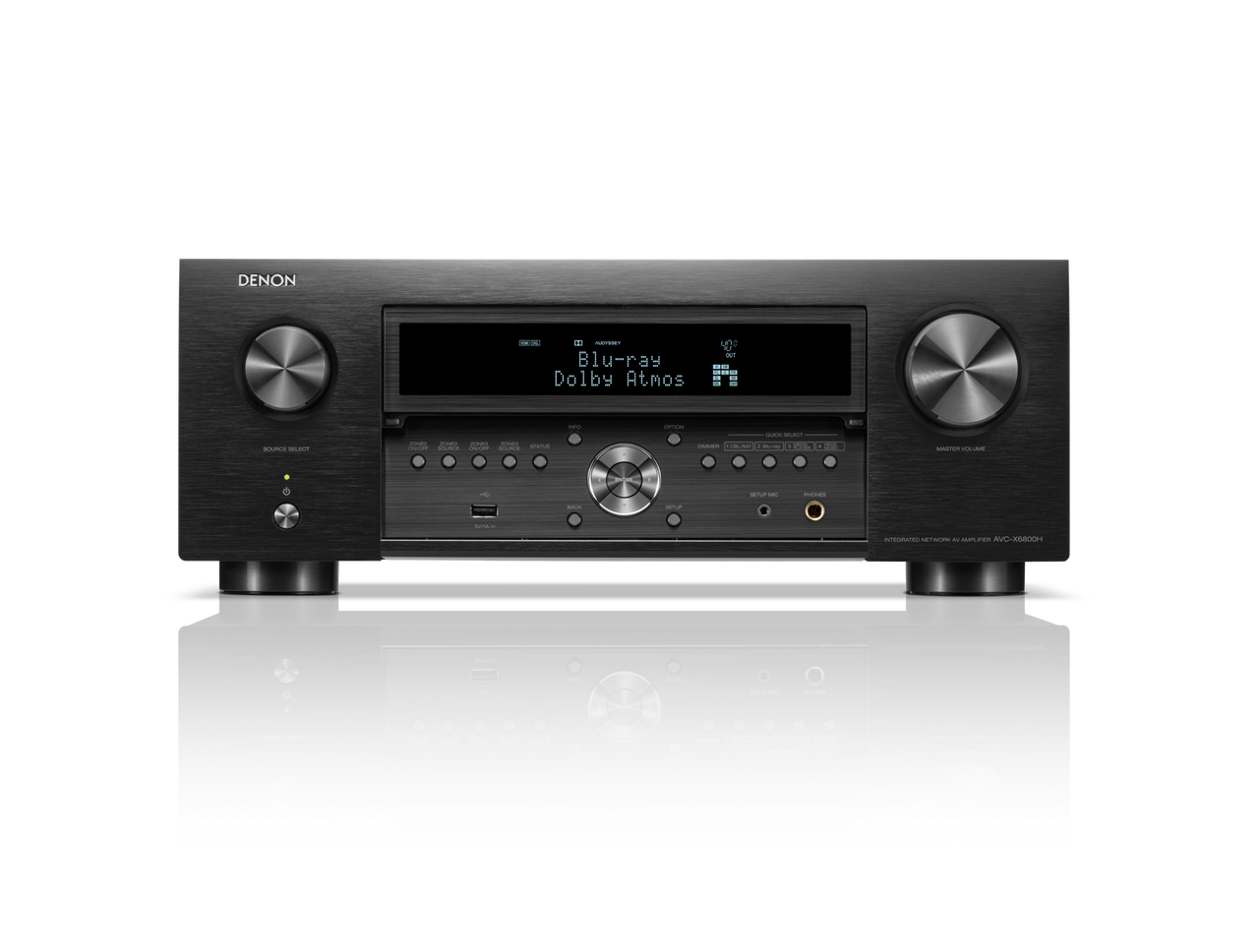 Denon AVC-X6800H 11.4 Ch 8K AV Receiver