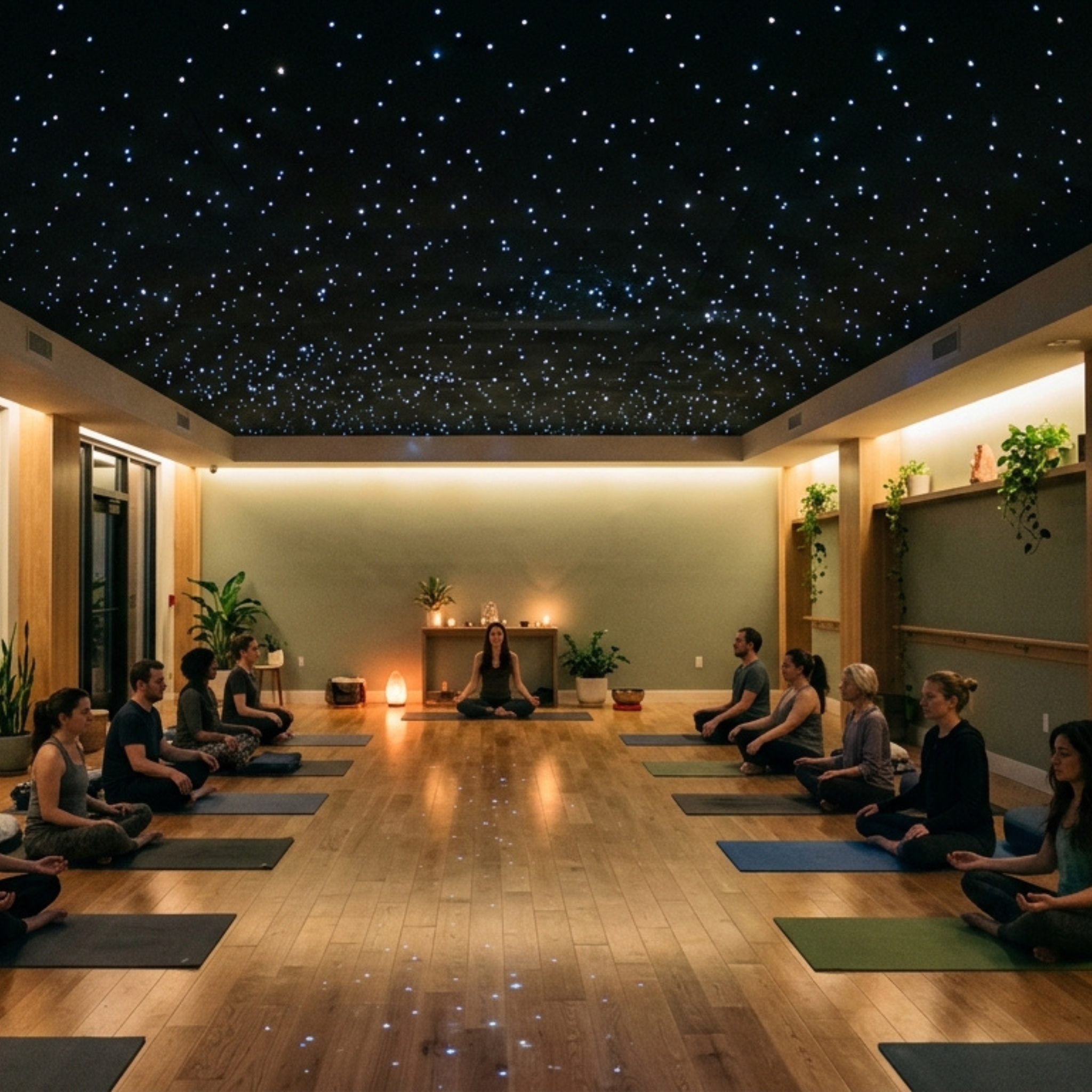 400 Stars Twinkle Engine and Optic Fiber Harness, Complete Kit