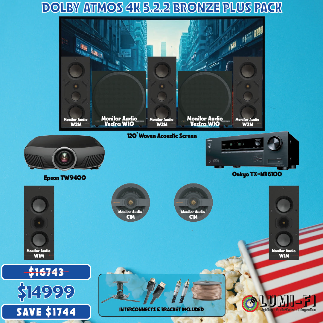 Dolby Atmos 4K 5.2.2 Bronze Plus Home Theatre Pack