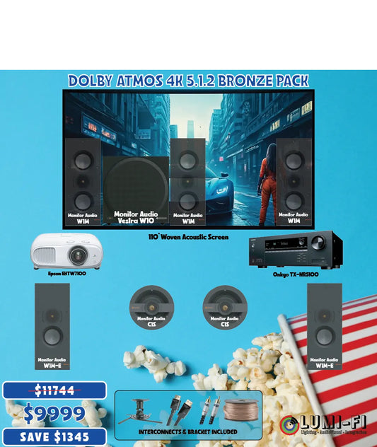 Dolby Atmos Bronze 5.1.2 Home Theatre Pack