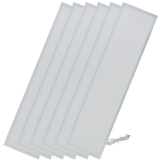 PL30120 Edge lit, 295 x 1195 mm, 30W, 3600 Lumen, Low UGR, flicker free, Triac dimming, 4500K Panel light, Pack of 5