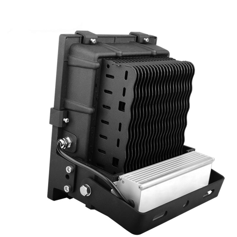 Industrial Flood Light, 50W, 5500 Lumens, Philips SMD, Mean Well Driver, IP65, 4500K, Black