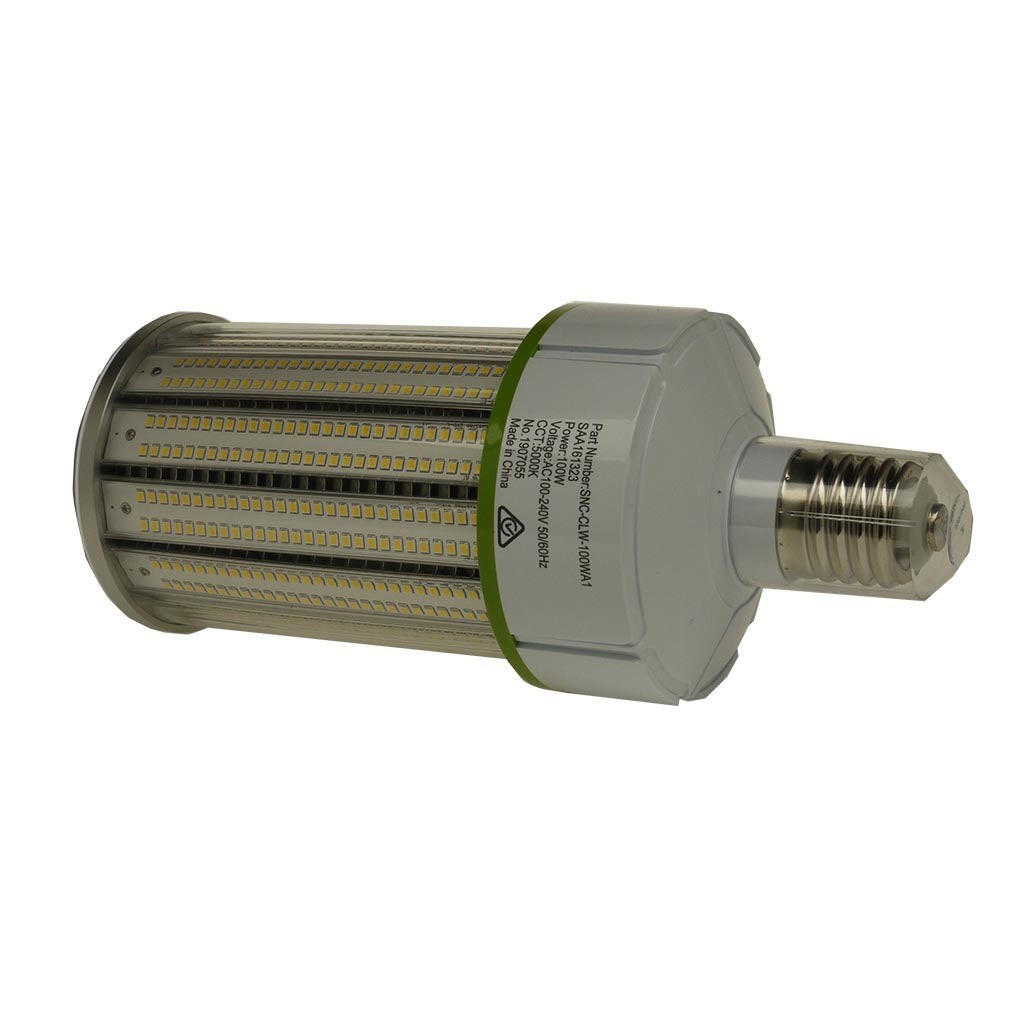 Corn Light for High Bay ,100 Watt, 360 Degree beam, E40, 5000K, 11500 Lumens