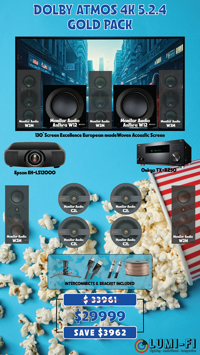 Gold home theatre pack