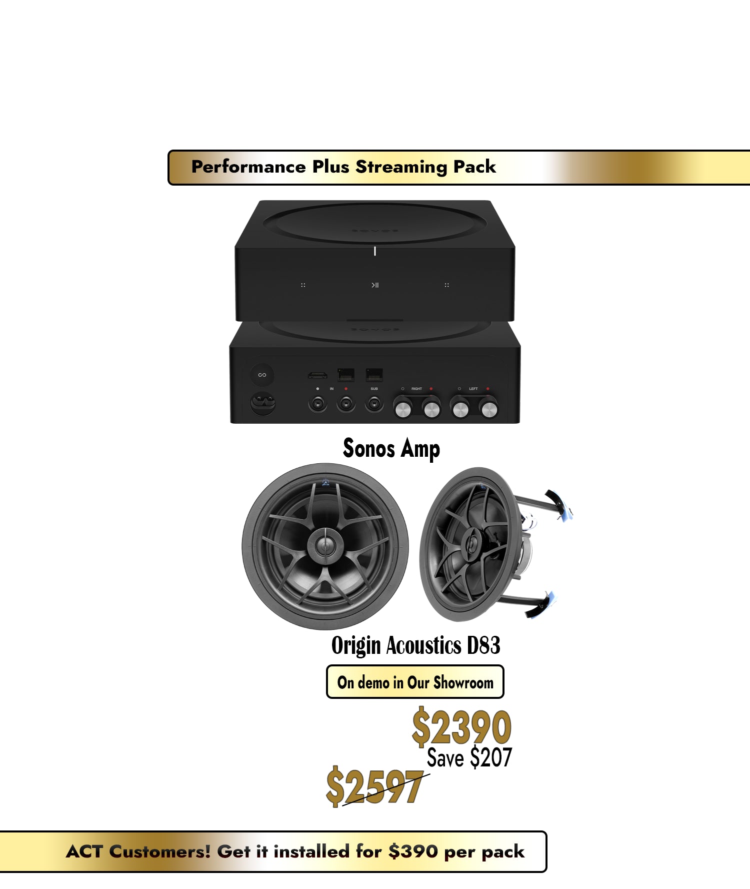 Performance Plus Streaming Pack