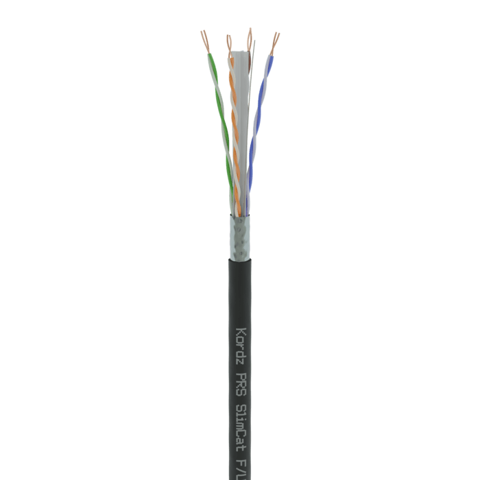 PRS SlimCat - CAT6A 28AWG F/UTP Slim Bulk Network Cable - LSZH - PVC Free - 305.0m Box