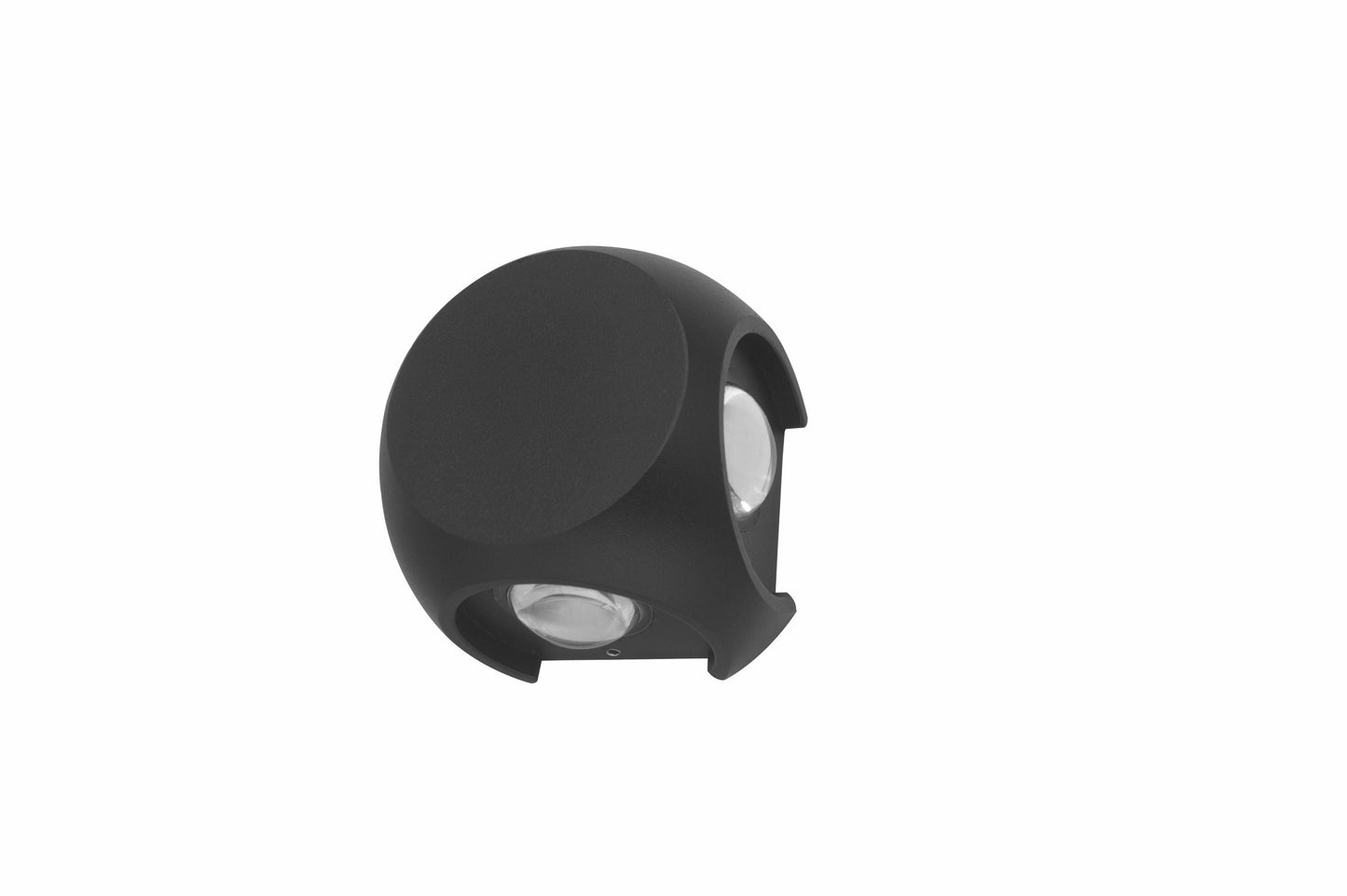 Wall light, Porch light, Alfresco light, Decorative light, Ambient light, 240V AC, 4x1W, 2700K, Sand black