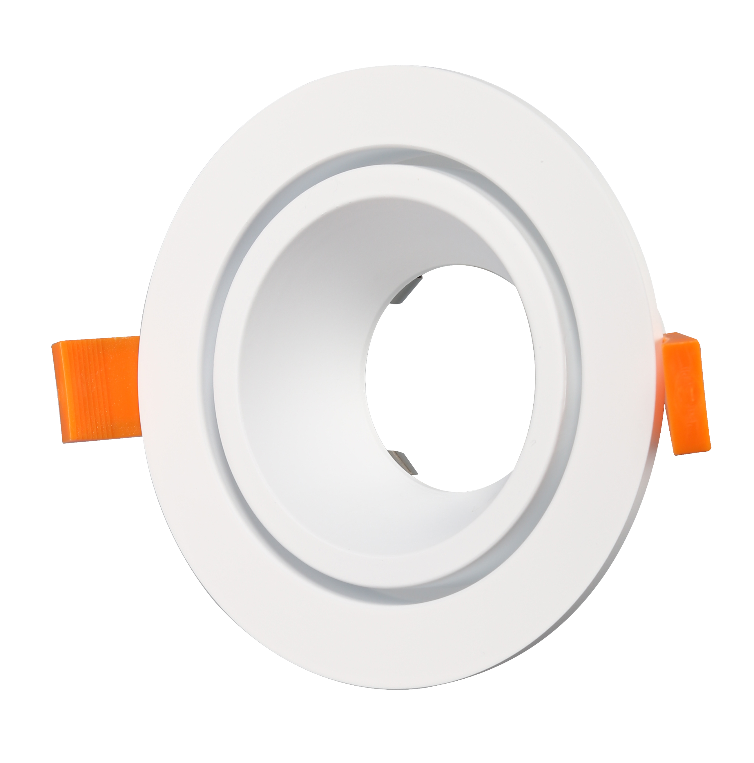 RA3 White- Round Gimbal IP20 surface mount trim for X Series COB Modules