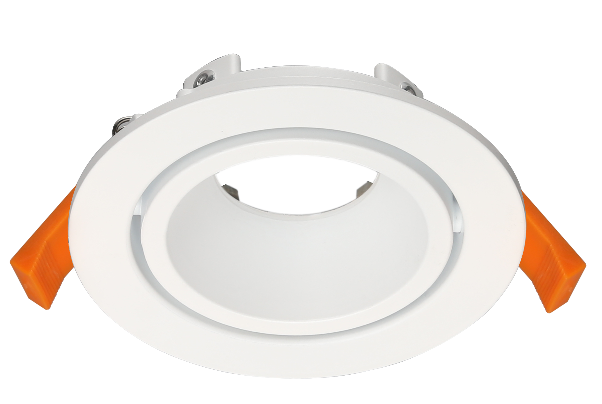 RA3 White- Round Gimbal IP20 surface mount trim for X Series COB Modules