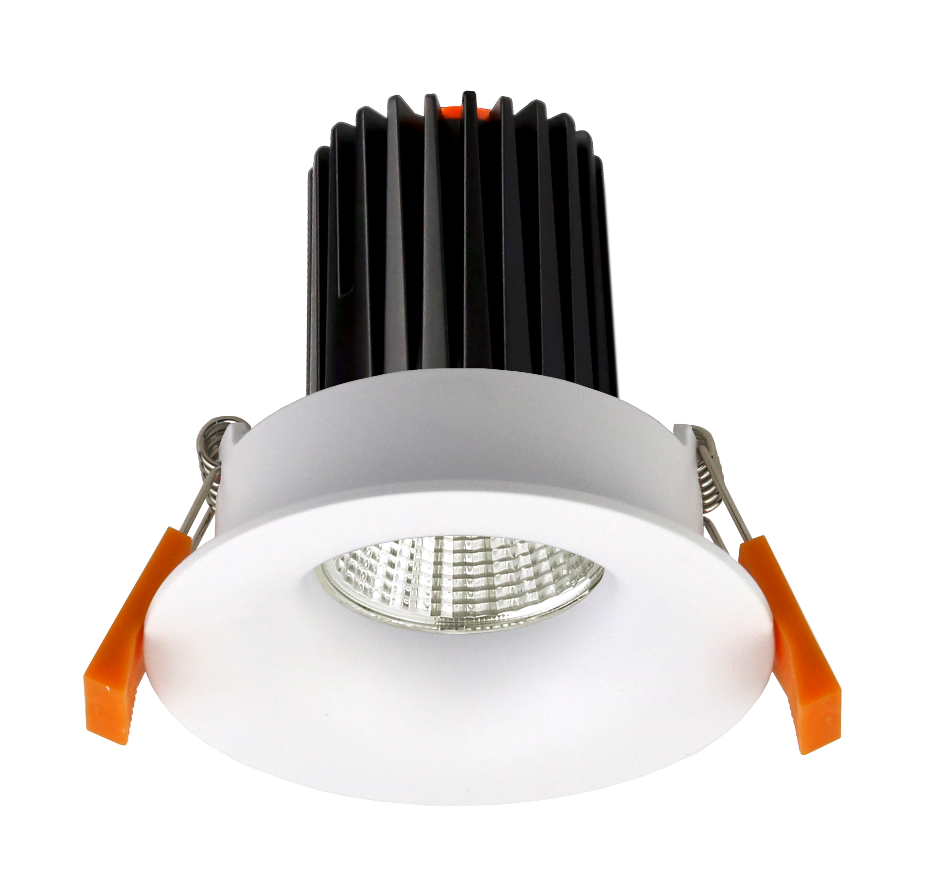 RF8 White- Round fixed IP20 surface mount trim for X Series COB Modules