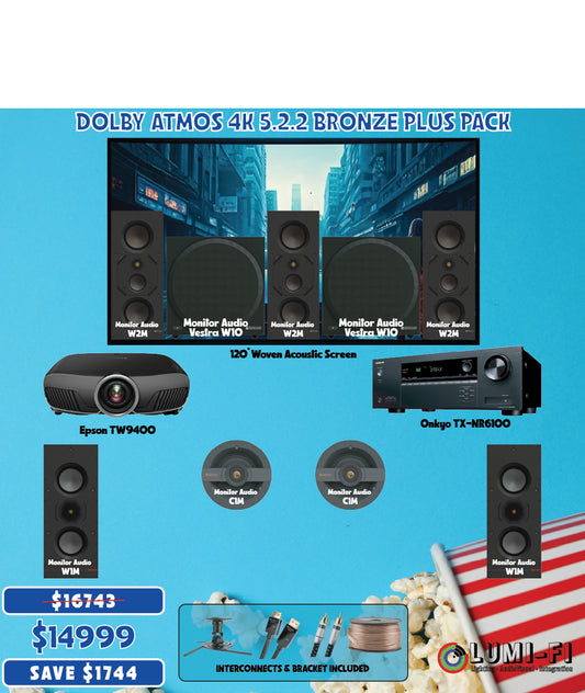 Dolby Atmos 4K 5.2.2 Bronze Plus Home Theatre Pack