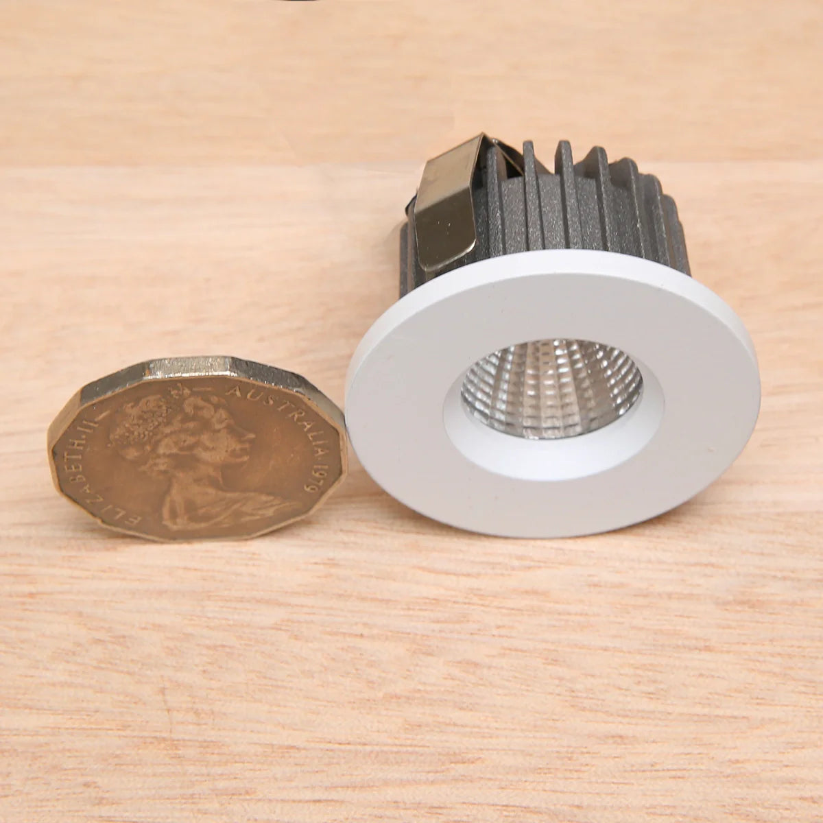 Mini COB Downlight, 4000K , 3W White,300 Lumens IP20 down light
