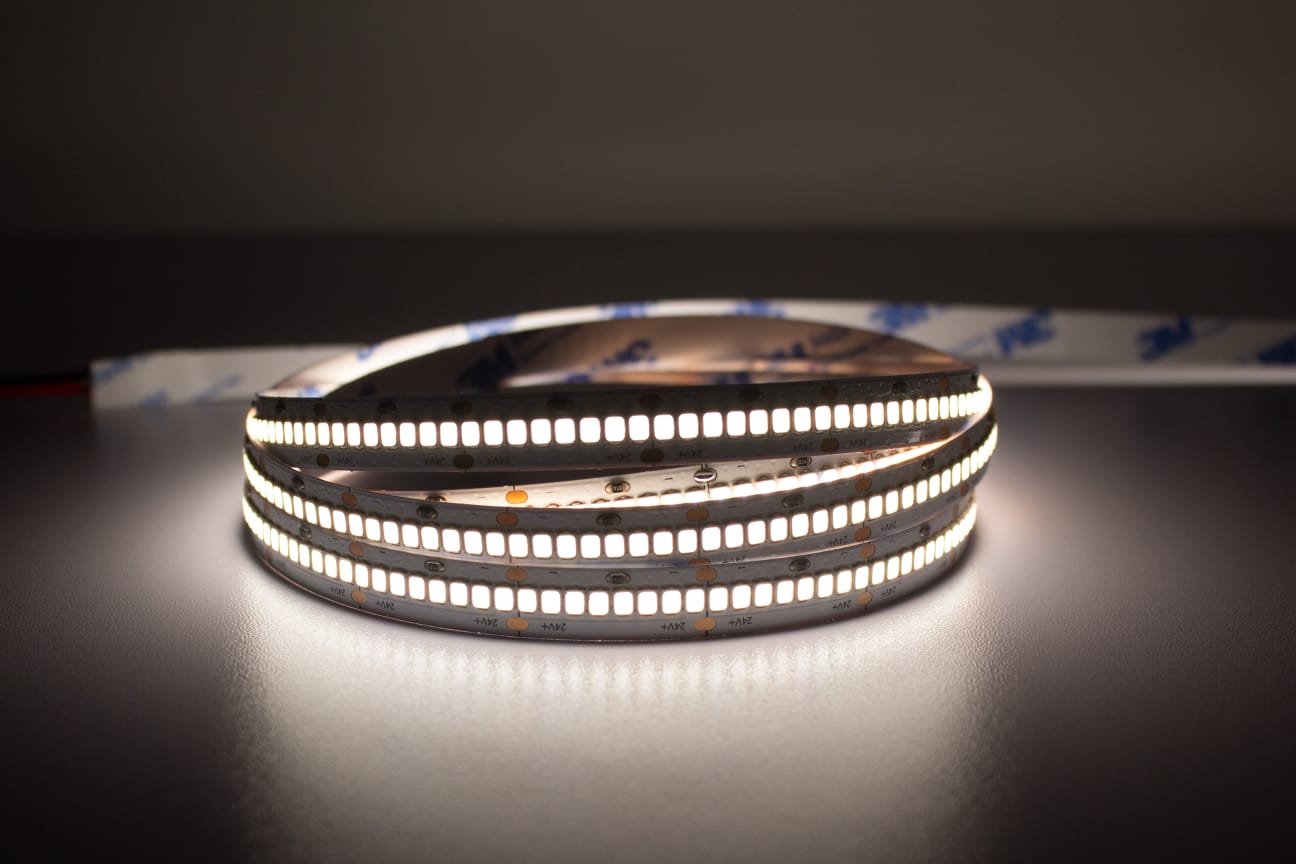 Nebula Series 24V, 320LED/m, 4000K Natural White, 28W/m, 10mm PCB,3800Lumens/m, IP20, Strip Light, 5m roll