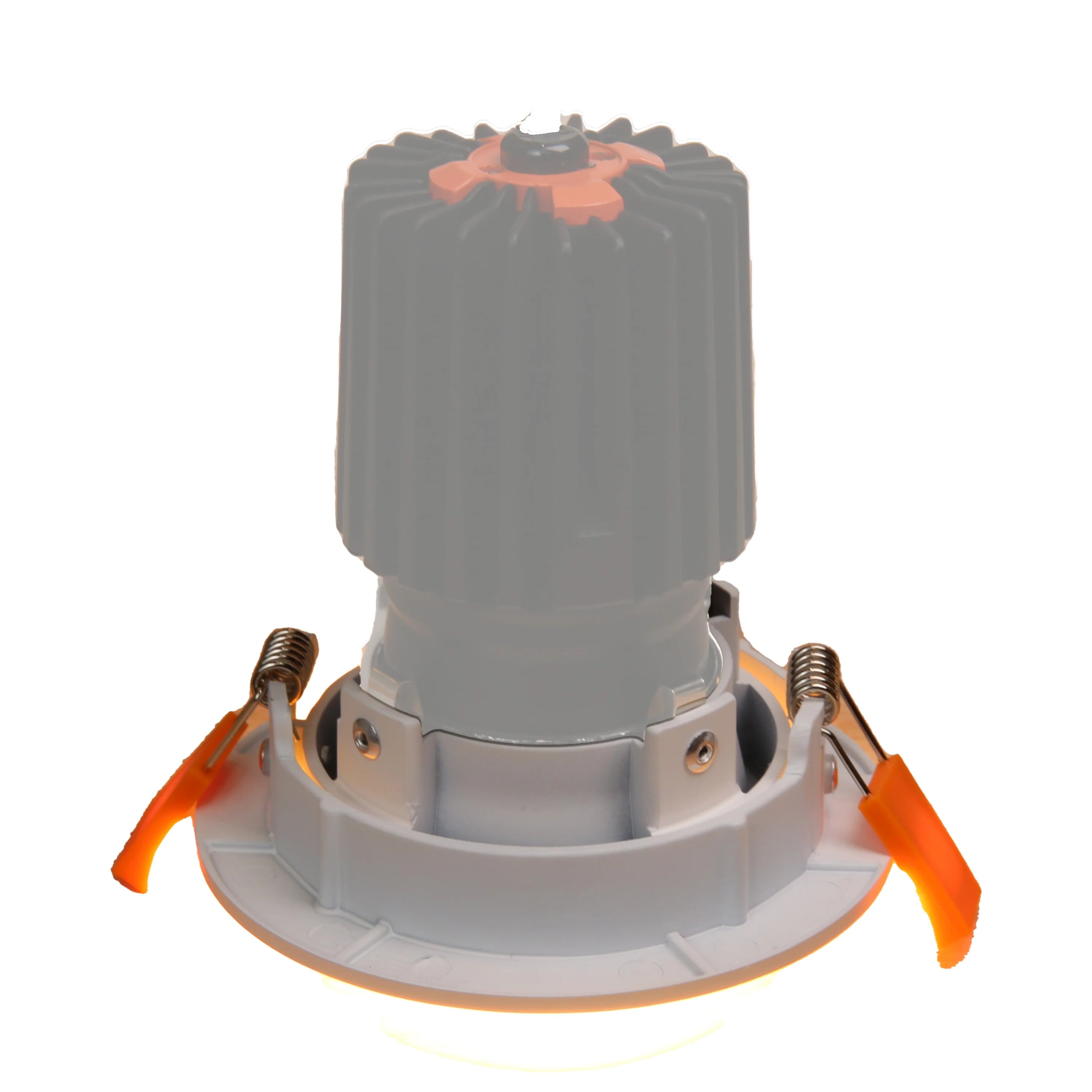 RA3 White- Round Gimbal IP20 surface mount trim for X Series COB Modules