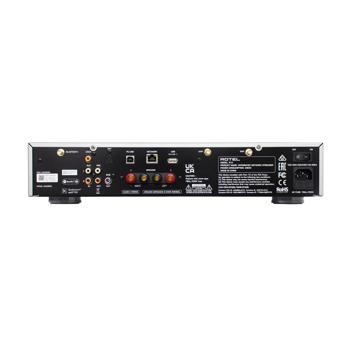 Rotel S14 Stereo integrated streaming Amplifier
