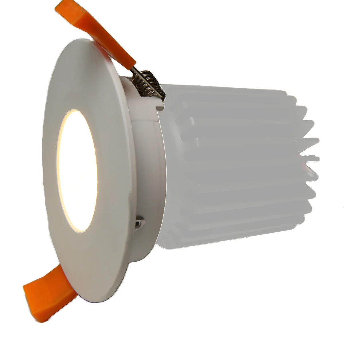 RF1 White- Round fixed IP44 surface mount trim for X Series COB Modules