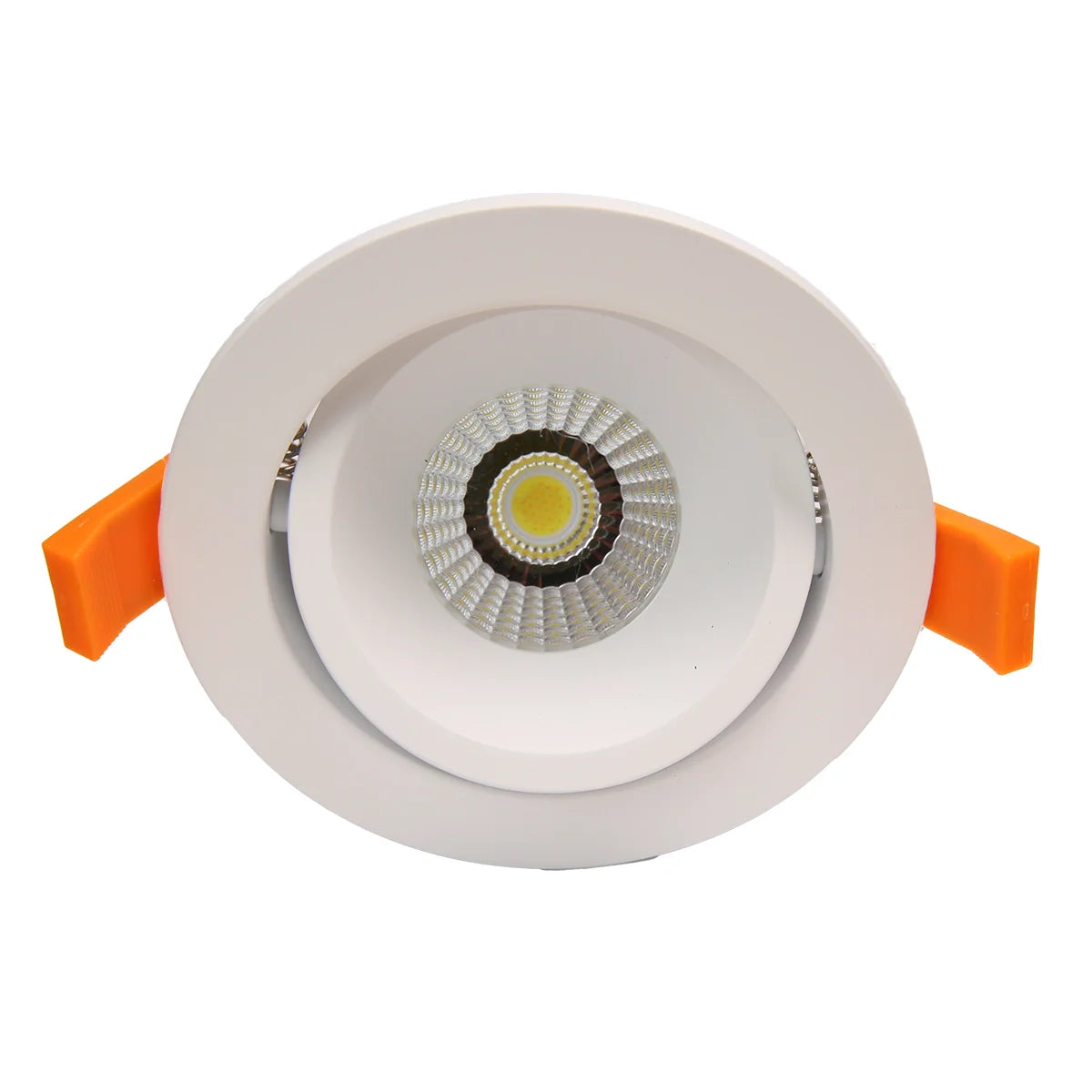 RA3 White- Round Gimbal IP20 surface mount trim for X Series COB Modules