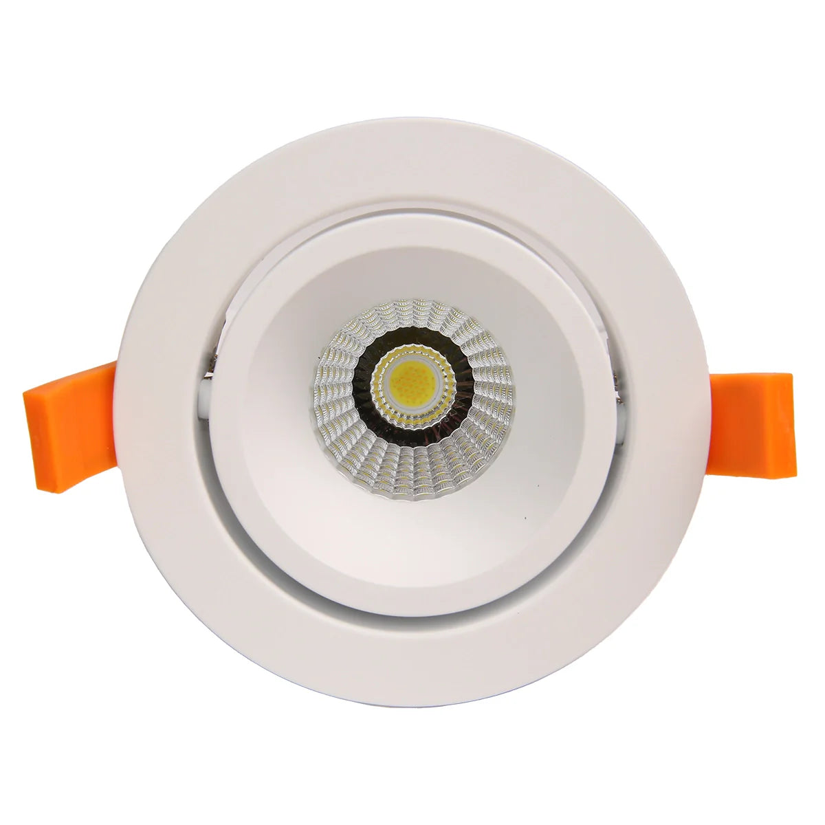 RA3 White- Round Gimbal IP20 surface mount trim for X Series COB Modules