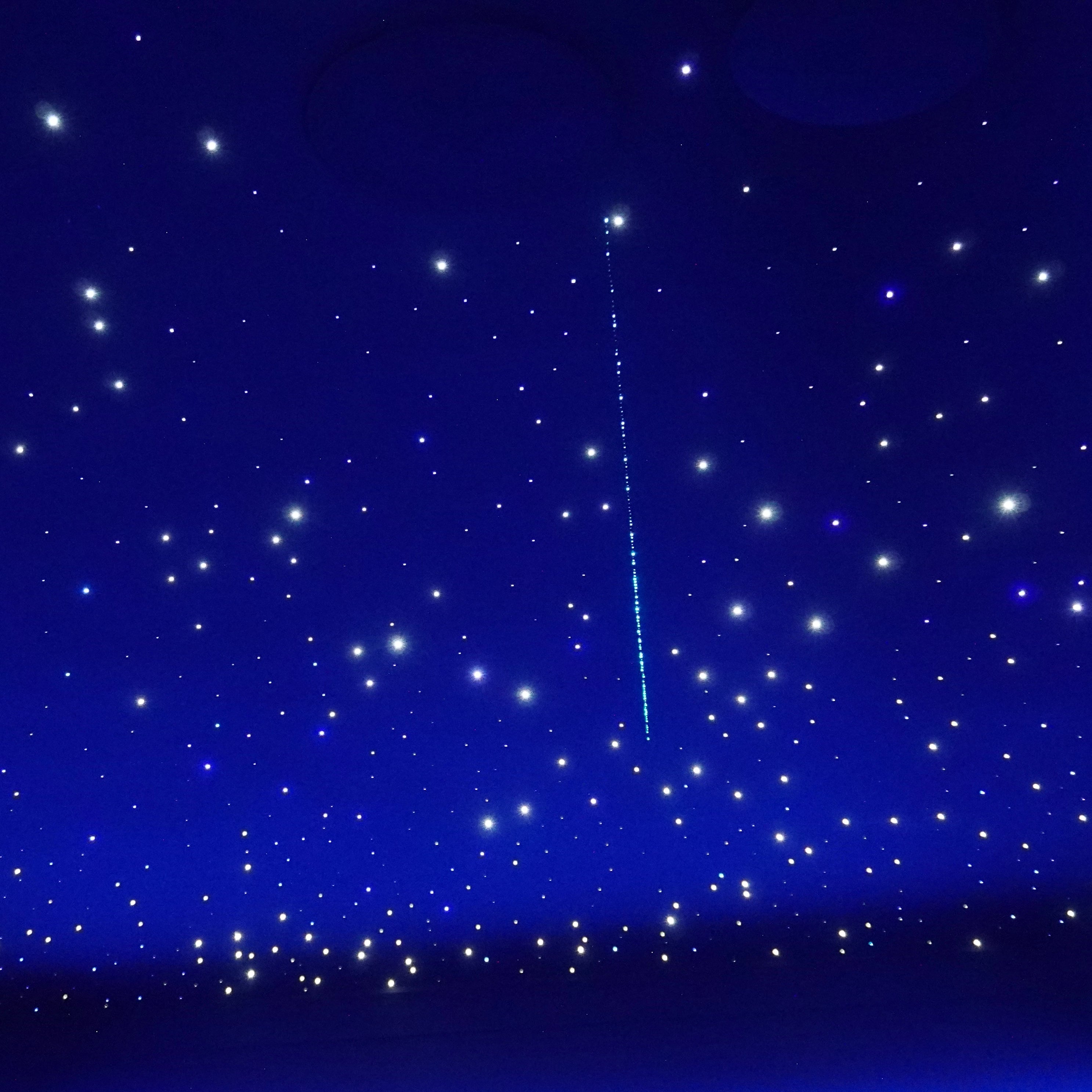 350 Stars Twinkle Engine and Optic Fiber Harness, Complete Kit