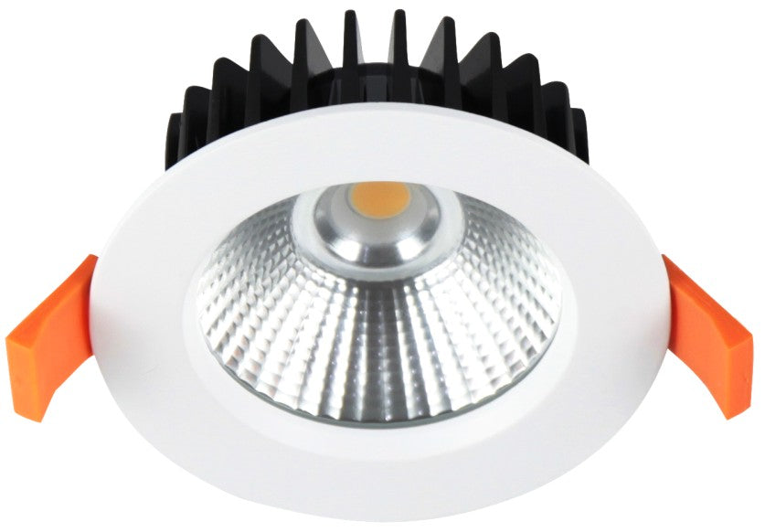 COB down light, Tri colour, IC-4, 12W COB White,1100 Lumens IP44 down light- Set of 5