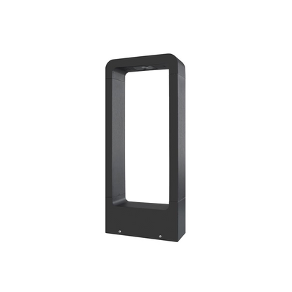 Bollard, Garden Light, 240VAC, 7 Watt, IP54, sand black, rectangular