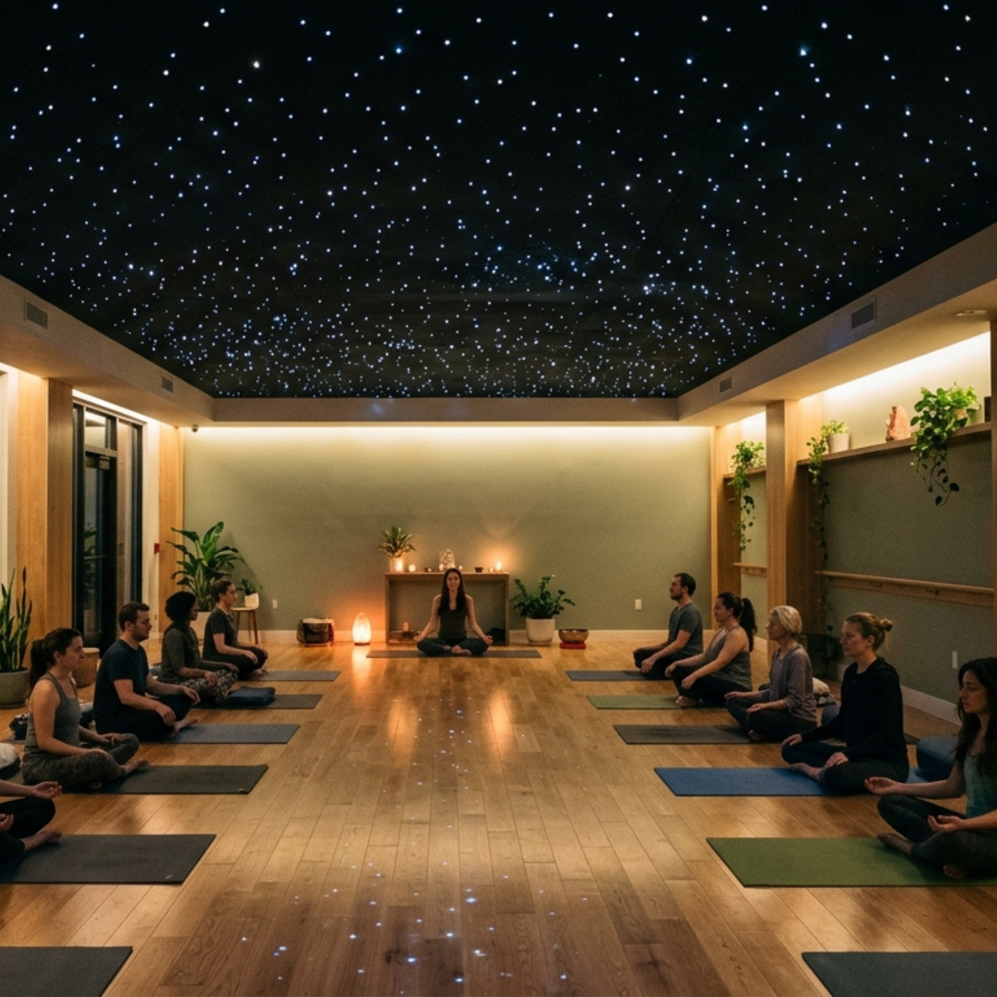 400 Stars Twinkle Engine and Optic Fiber Harness,  Complete Kit