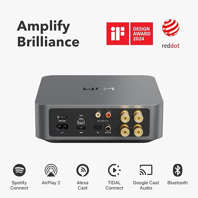 WiiM Amp Streaming Integrated Amplifier