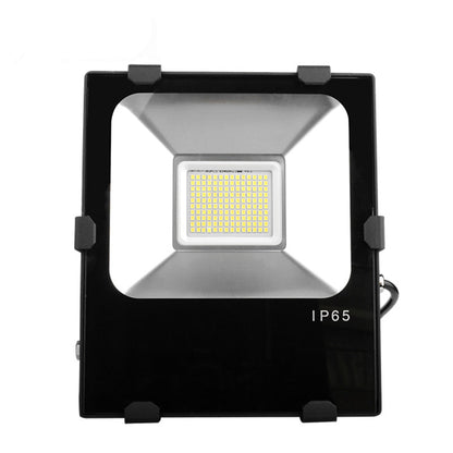 Industrial Flood Light, 50W, 5500 Lumens, Philips SMD, Mean Well Driver, IP65, 4500K, Black