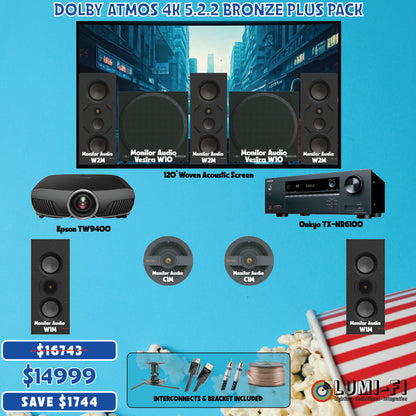 Dolby Atmos 4K 5.2.2 Bronze Plus Home Theatre Pack