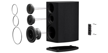 Wharfedale Evo 4.S 3 Way Surround Sound Speakers (Pair)