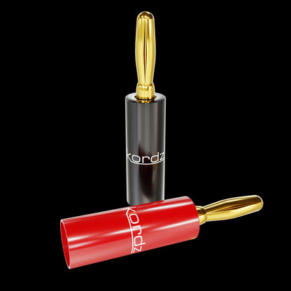 Kordz ONE Series Speaker Cable Banana Plug - Pack of 20