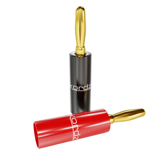 Kordz ONE Series Speaker Cable Banana Plug - Pack of 20