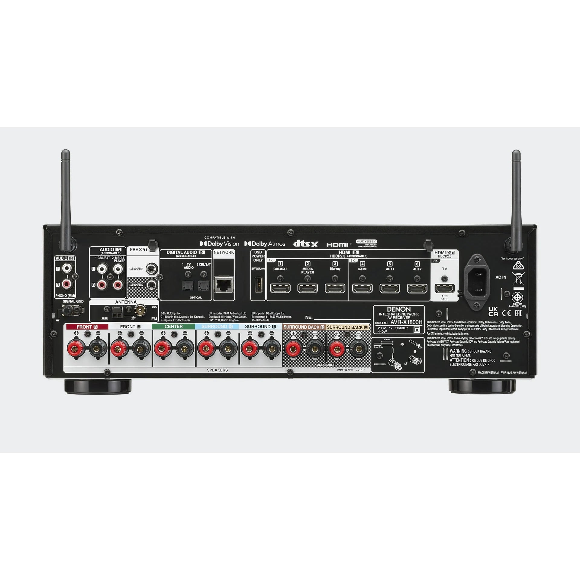 Denon AVR-X1800H