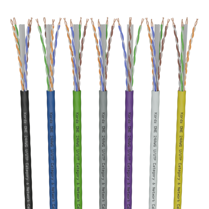 Kordz ONE Series CAT6 Network Cable - 305 meter roll