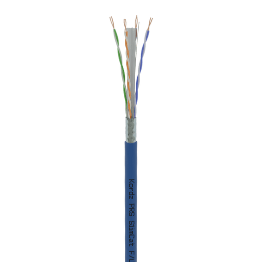 PRS SlimCat - CAT6A 28AWG F/UTP Slim Bulk Network Cable - LSZH - PVC Free -  305.0m Box