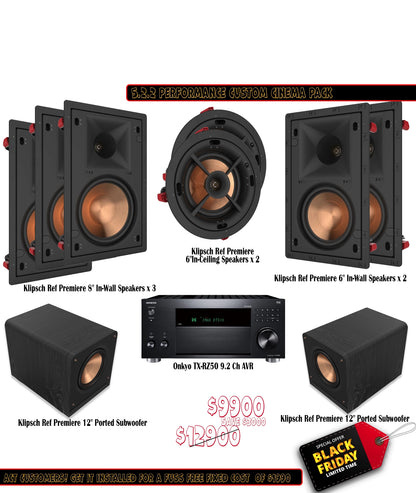 Klipsch Onkyo 5.2.2 Performance Custom Cinema Pack