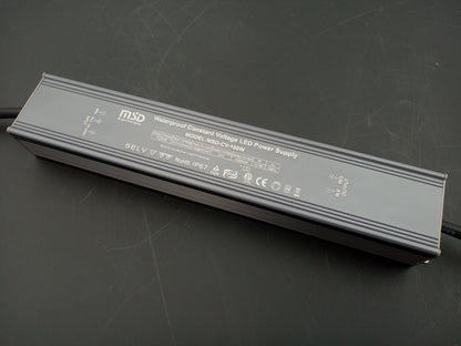 Power supply, 24VDC, 100W, IP67, flicker free, Non dimming, Constant Voltage driver