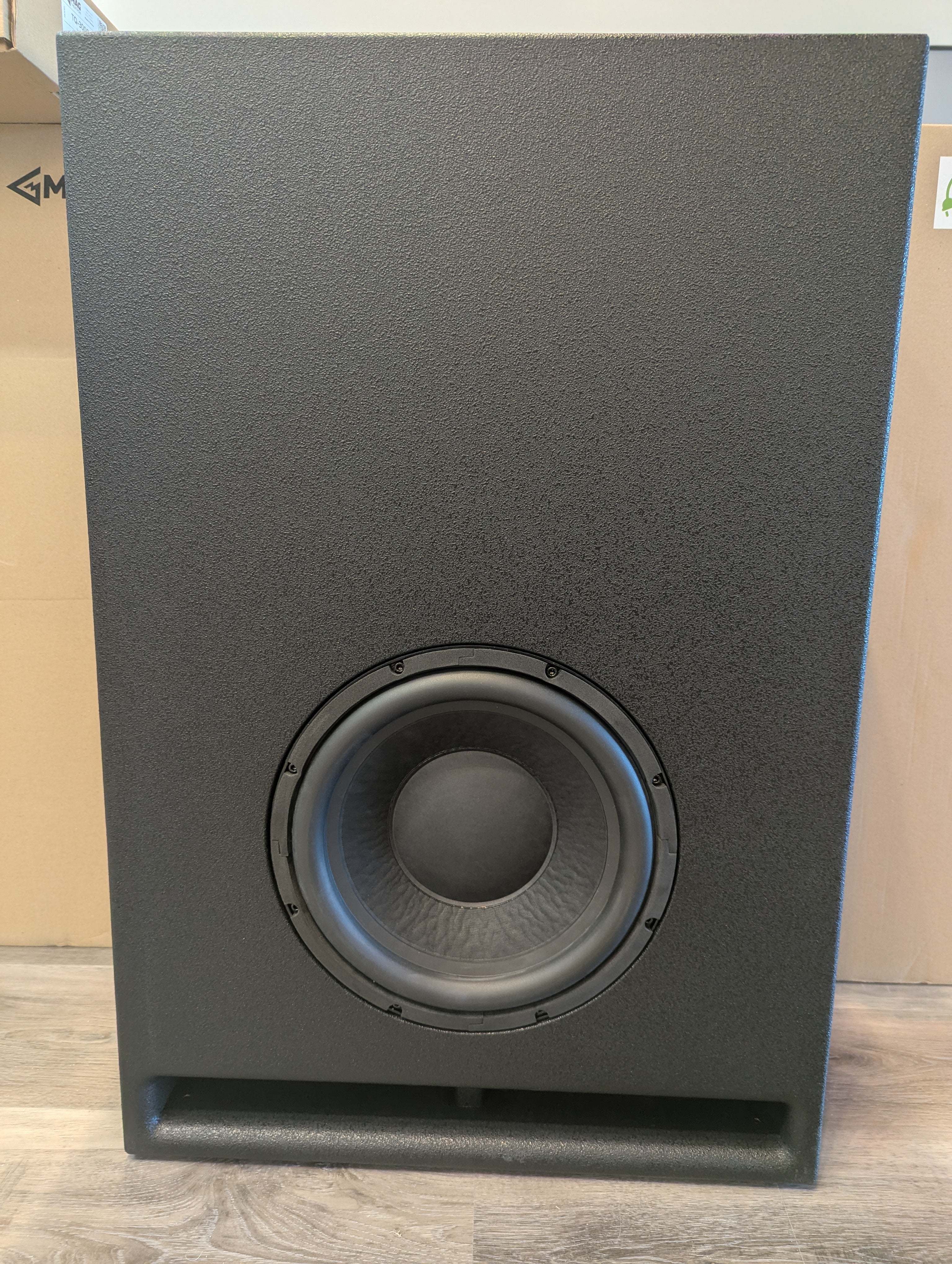 4 MAG Theatron Hammer 12 Subwoofers and 1 MAG Theatron TQ-3000W 4 Channel Amplifier