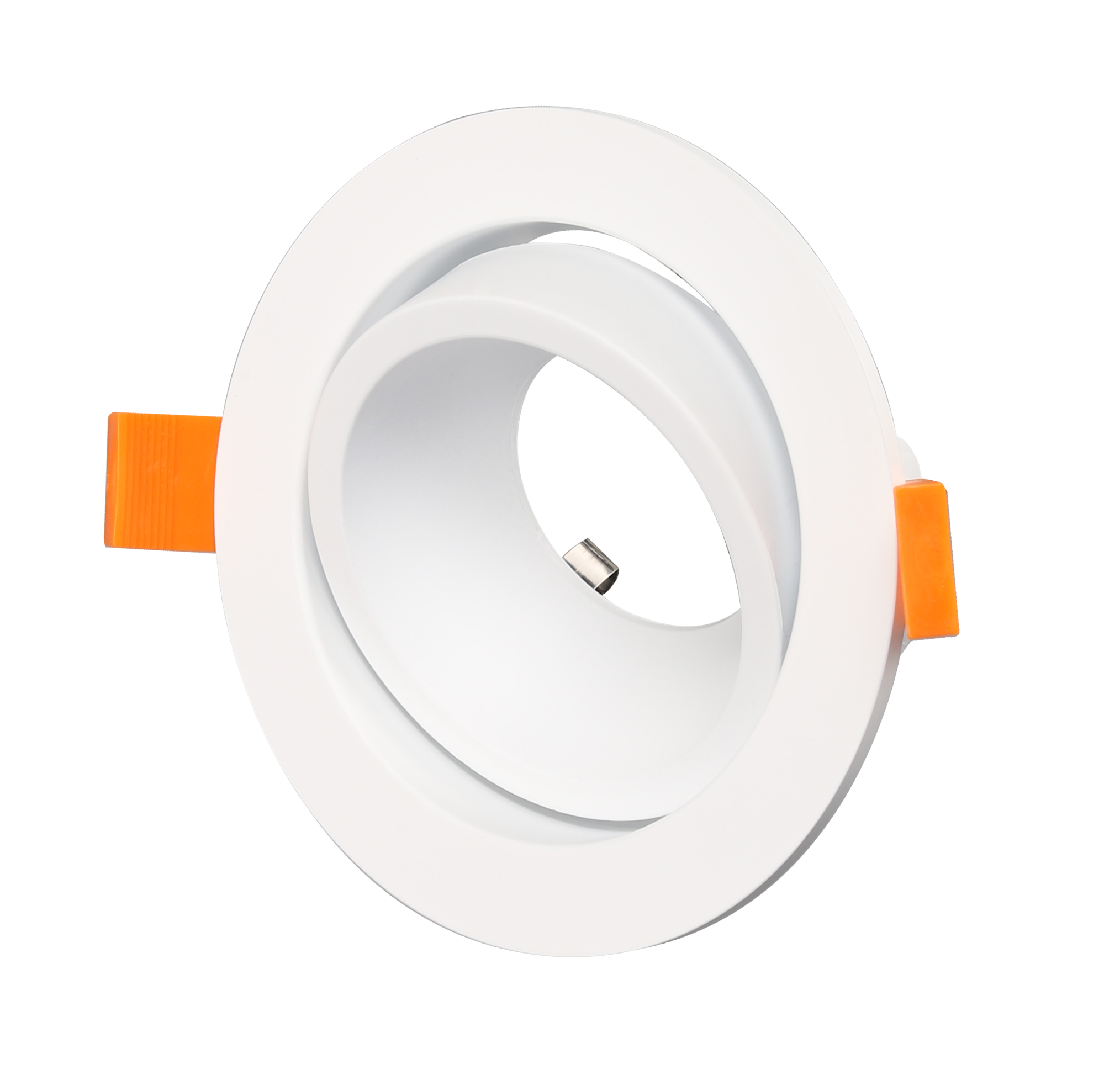 RA3 White- Round Gimbal IP20 surface mount trim for X Series COB Modules