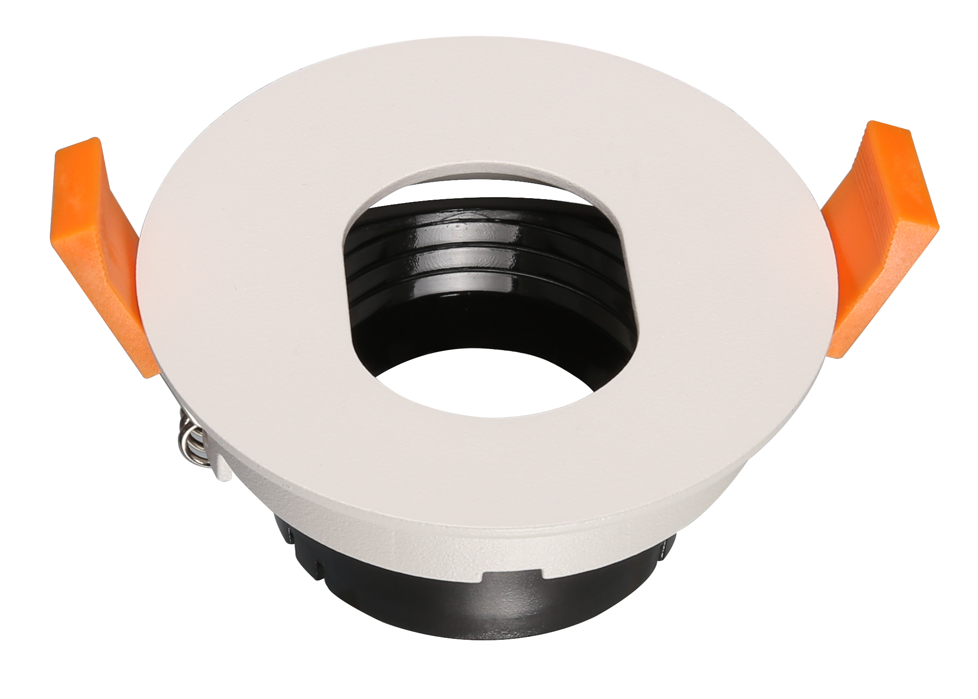 RA8 White- Round gimbal IP20 surface mount trim for X Series COB Modules