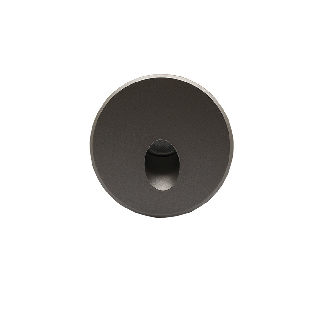 In Wall warm white, 1Watt, IP65, 24V,  Pathway Light, Aluminium, Recess Mount