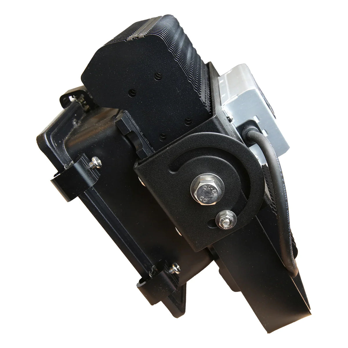 Industrial Flood Light, 100W COB LED, Mean Well Driver,  IP65, 4500K, Black
