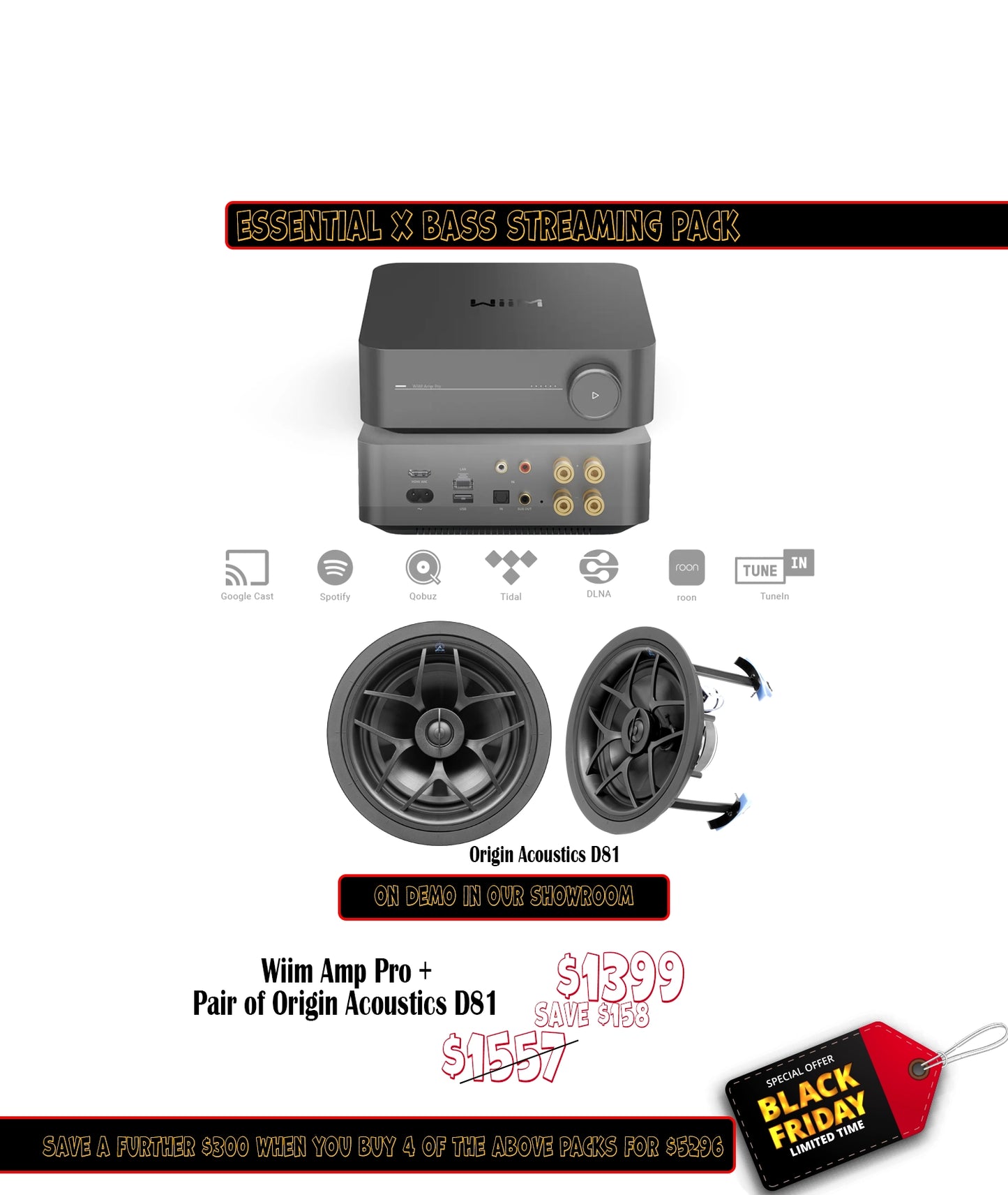 Essential X Bass Streaming Pack