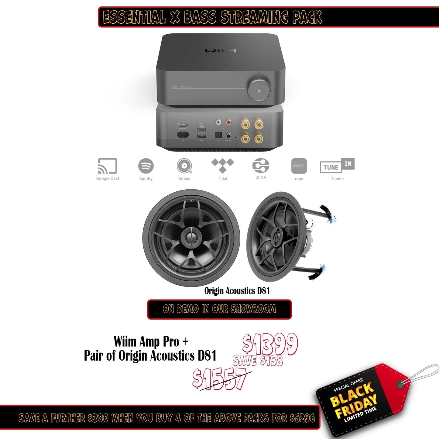 Essential X Bass Streaming Pack