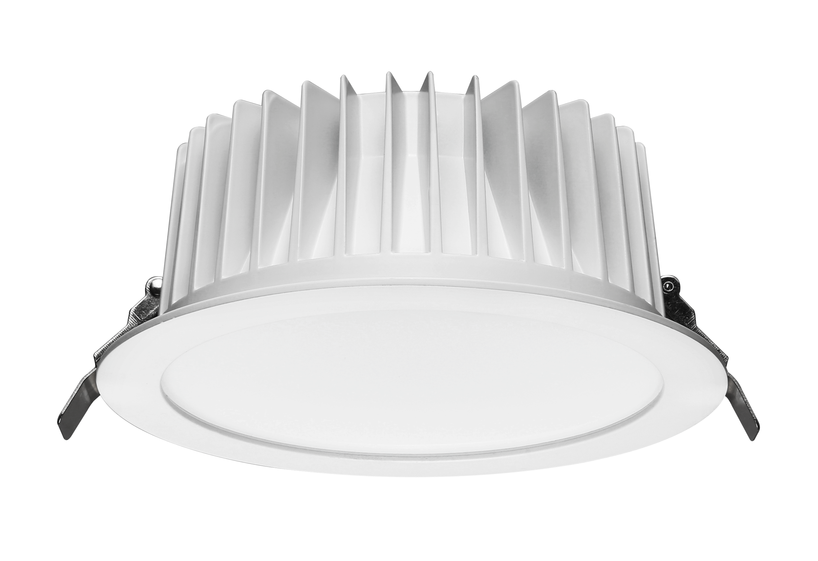 Downlight, 27W, SMD, Flicker free, Triac dimmable. 2550 Lumens, 4000K, white