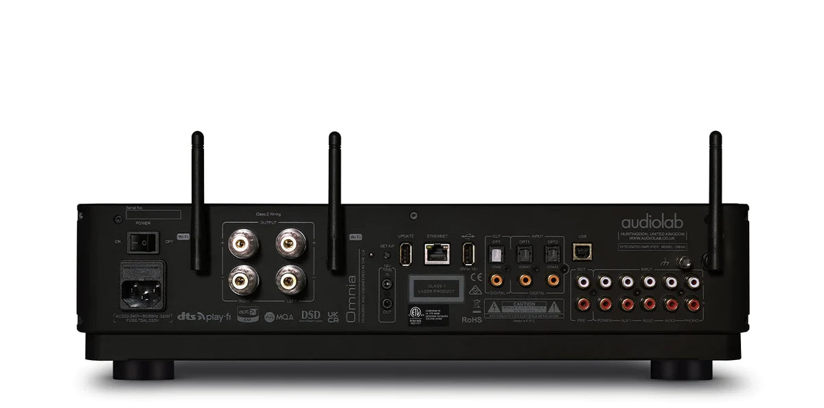 Audiolab Omnia All in One streaming integrated amplifier + CD Player