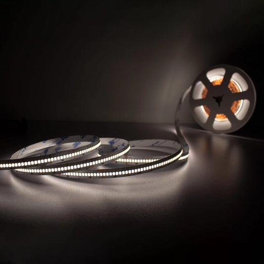 Nebula Series 24V, 320LED/m, 4000K Natural White, 28W/m, 10mm PCB,3800Lumens/m, IP20, Strip Light, 5m roll