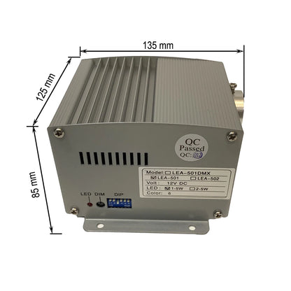 150 Strands optic fibre shooting star harness and generator complete kit