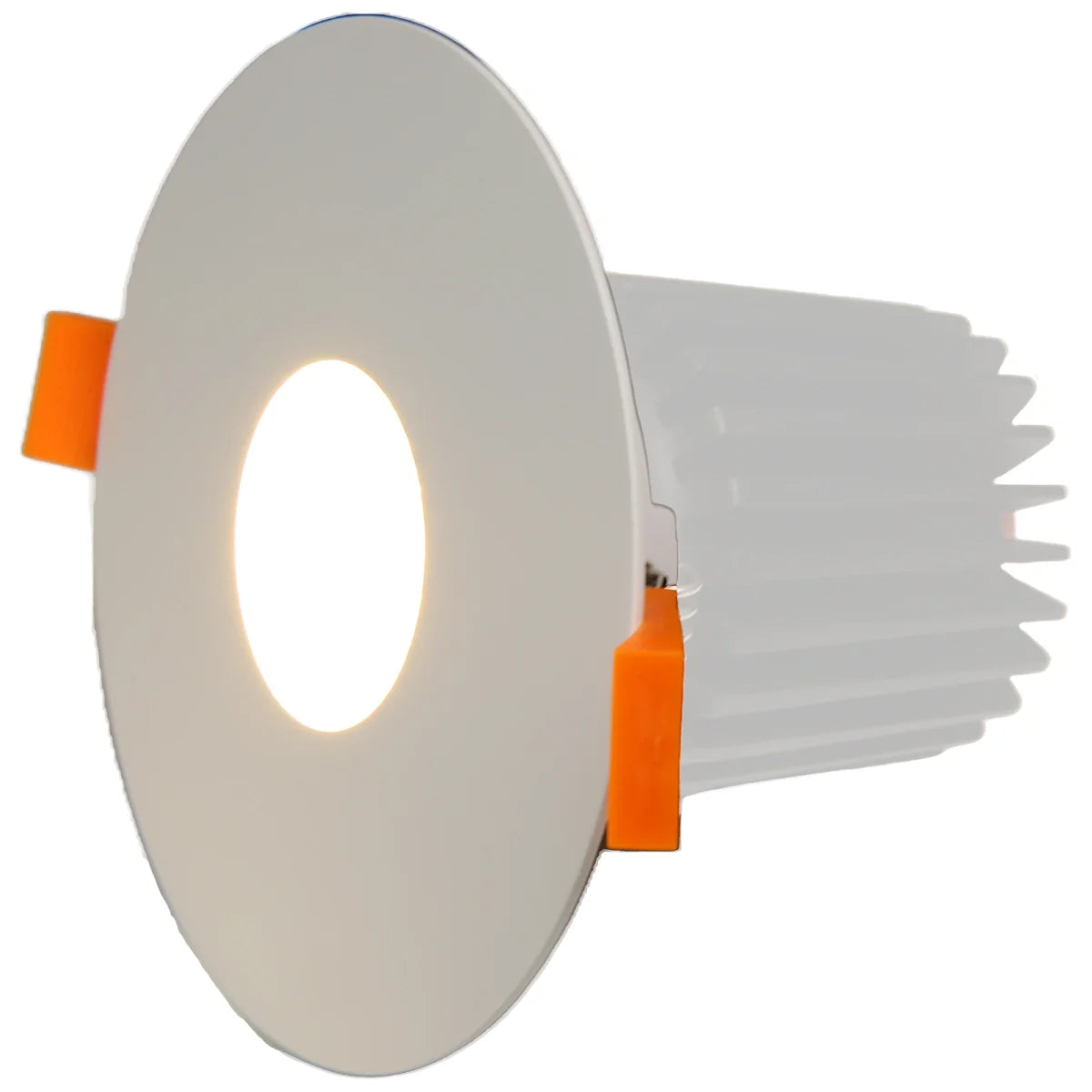 RF7 White- Round fix IP44 surface mount trim for X Series COB Modules